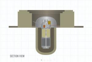 IMSR section view